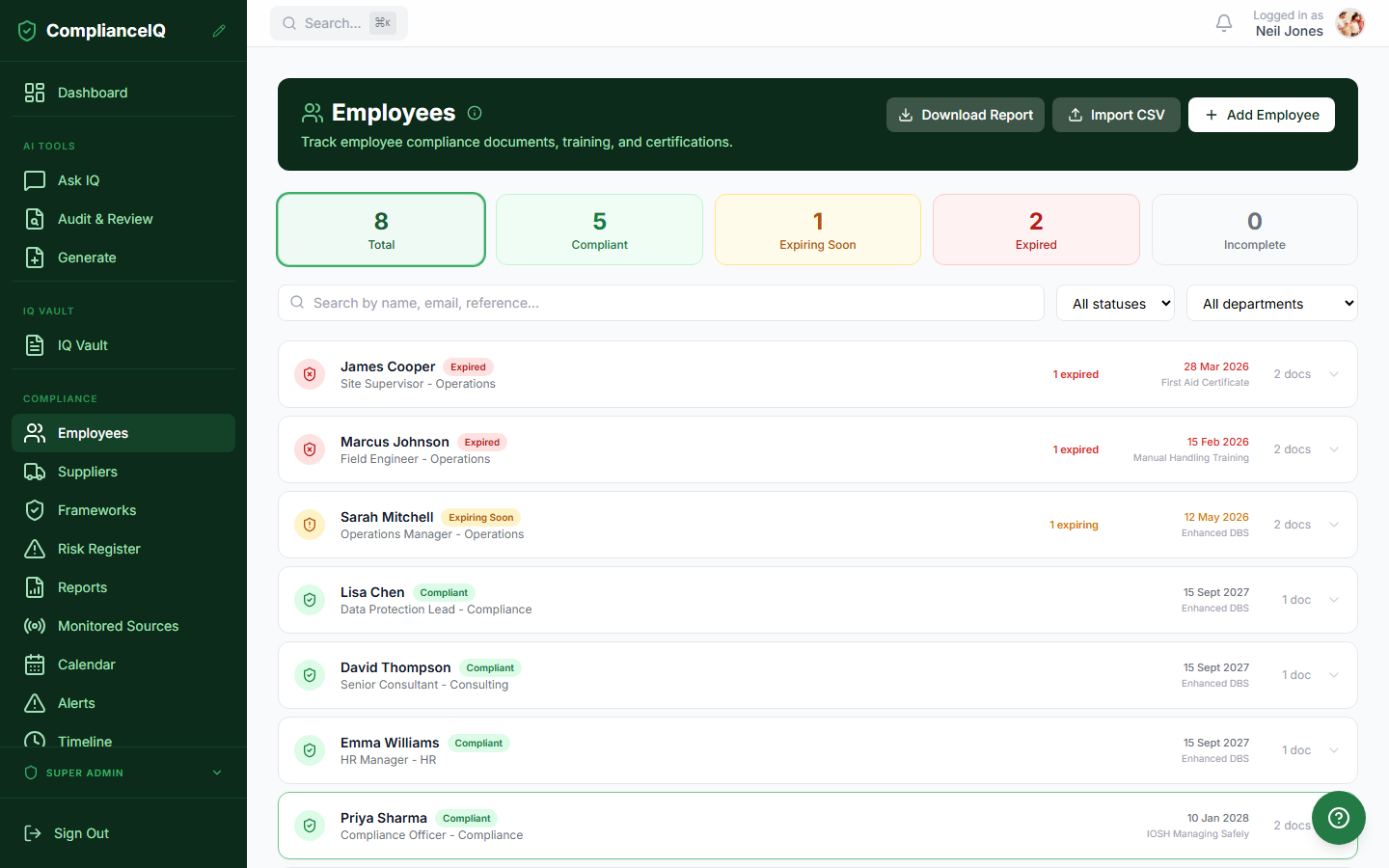 Never miss an expiry again