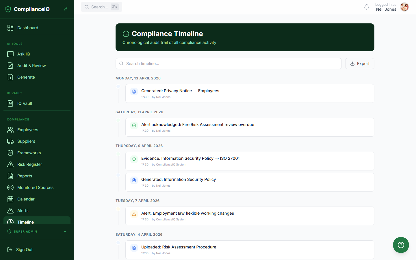 Prove it in 60 seconds